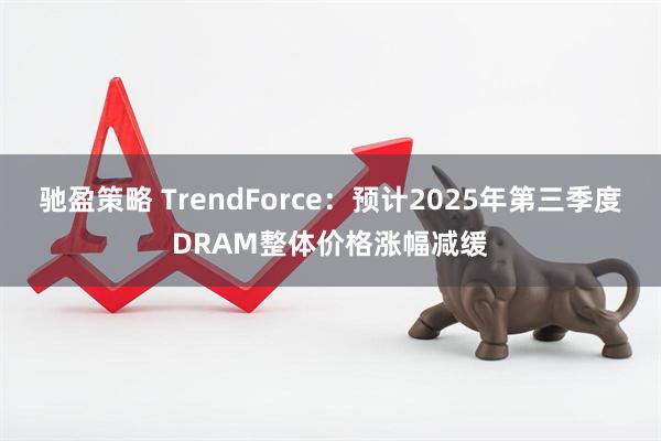 驰盈策略 TrendForce：预计2025年第三季度DRAM整体价格涨幅减缓